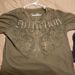Affliction tee shirt